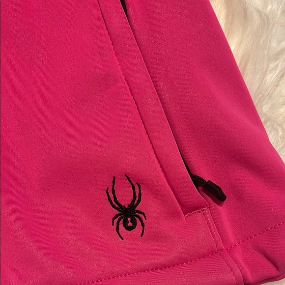 Spyder Vibrant Pink Hooded Jacket - Picture 3 of 6